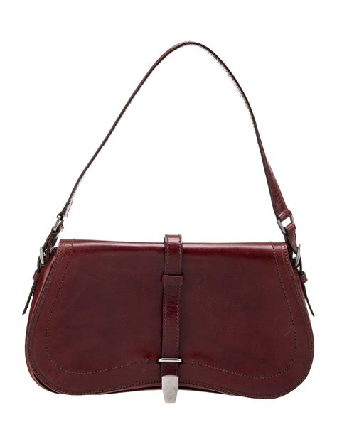 Prada Vitello England Shoulder Bag 